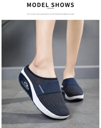  🔥2026 Summer Best Seller - Women's Cushion Slip-On Walking Shoes